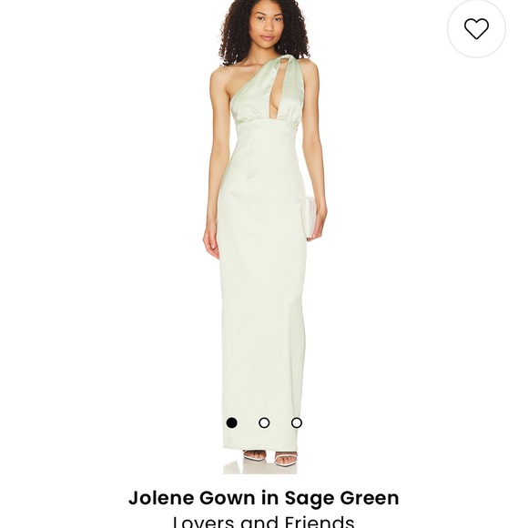 NWT Lovers and Friends sage green dress - Picture 1 of 6